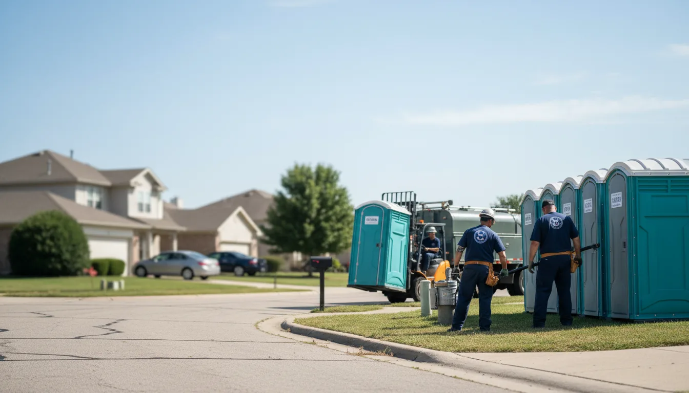Porta Potty Rental in Stillman Valley, IL near me